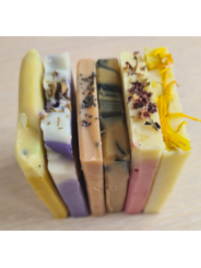 Lot de 5 savonnettes saponifiées à froid | Savons d’Alem