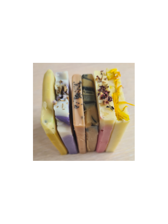 Lot de 5 savonnettes saponifiées à froid | Savons d’Alem