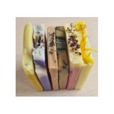 Lot de 5 savonnettes saponifiées à froid | Savons d’Alem