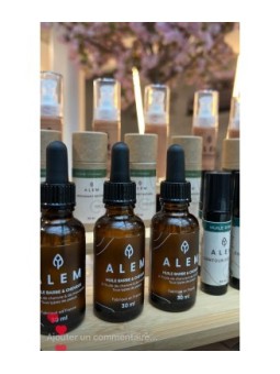 Sérum visage huiles végétales (argan & rose musquée) | Savons d’Alem