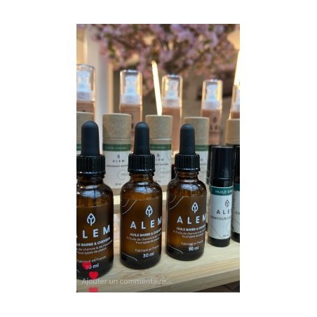 Sérum visage huiles végétales (argan & rose musquée) | Savons d’Alem