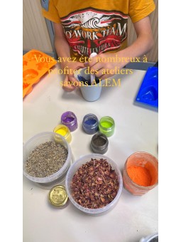 Atelier - Saponification à froid