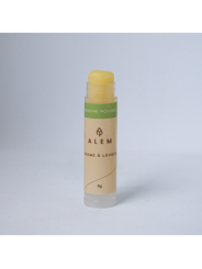 Baume à lèvres menthe poivrée bio | Savons d’Alem