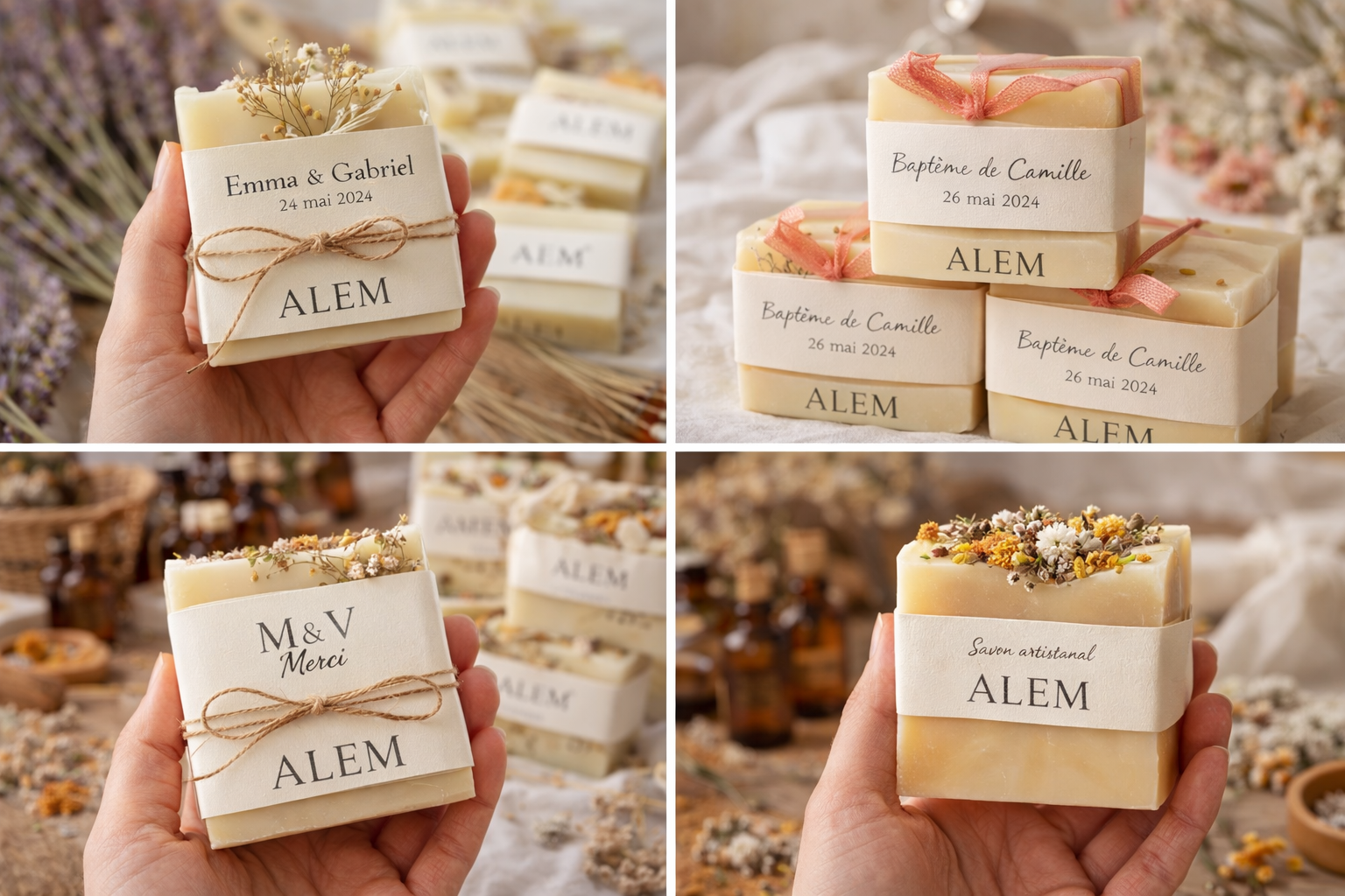 Savons ALEM pour vos évènements